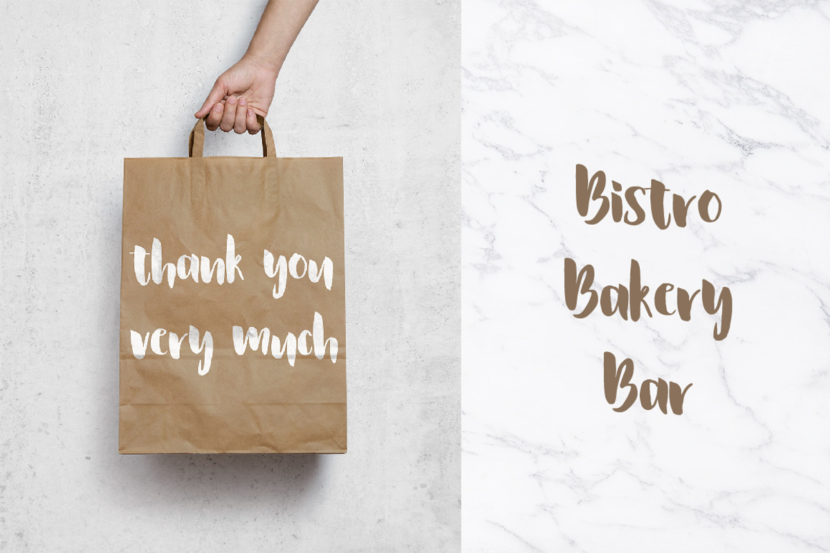 La Fontaine Brush Font, a Script Font by Renata Chizhikova (Photo 4 of 7)