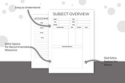 Nursing School Printable Planner, a Templates & Theme by Snapybiz (Thumbnail 8 of 10)