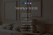 Bedroom Mockup Bundle | Multi-Size, a Household Mockup by The White Space Co. (Thumbnail 9 of 9)