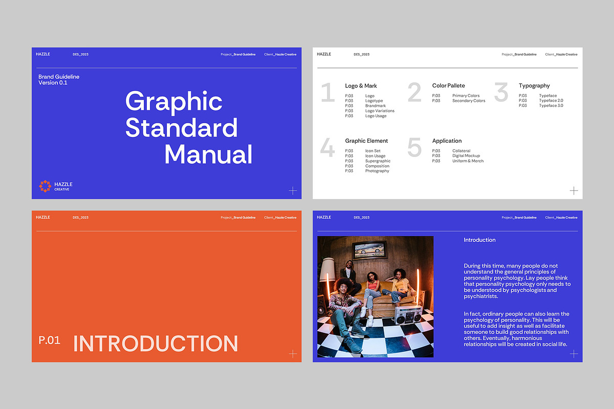 Creative Brand Guidelines Powerpoint, a Presentation Template by rgbryand