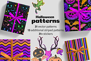 Bright Halloween, a Pattern Graphic by Victoria Bat (Thumbnail 2 of 5)