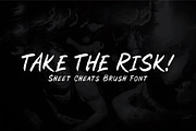 Sheets Cheats - Handwritten Brush, a Handwritten Font by tebaltipislab (Thumbnail 2 of 10)