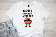 Grill Sergeant Grandpa SVG, an Illustration by Awieee1 (Thumbnail 2 of 4)