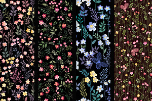 Meadow Flower Patterns