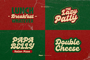 Biggie - Retrolicious Font, a Script Font by ikiiko (Thumbnail 5 of 7)
