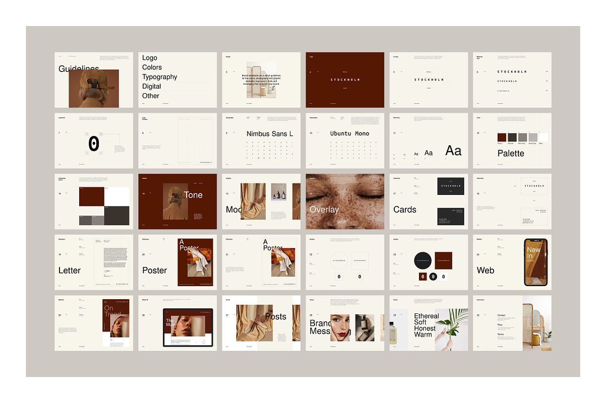 Brand Guidelines, a Brochure Template by T E M P L Y (Photo 19 of 19)
