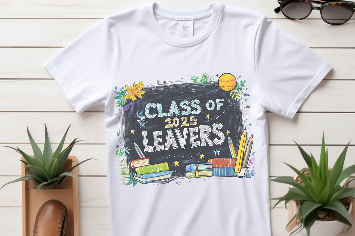 Class of 2025 Leavers Chalkboard, an Illustration by Anca Digital Vibe (Photo 3 of 4)