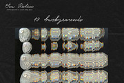 Sea Relics: Objects & Backgrounds, an Object Graphic by Purple (Thumbnail 8 of 14)