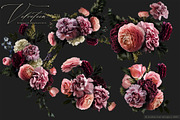 Velveteen Floral Clip Art Collection, an Object Graphic by Eclectic Anthology (Thumbnail 15 of 19)