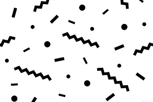 seamless pattern 80s. Vector., a Pattern Graphic by Dolvalol