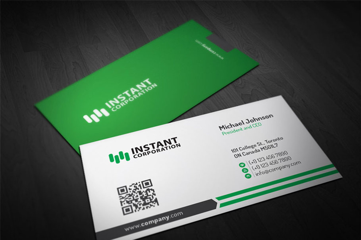 Corporate Business Card 25, a Business Card Template by RQ Designs (Photo 3 of 4)