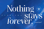 Evoritha, a Serif Font by Propertype (Thumbnail 13 of 16)