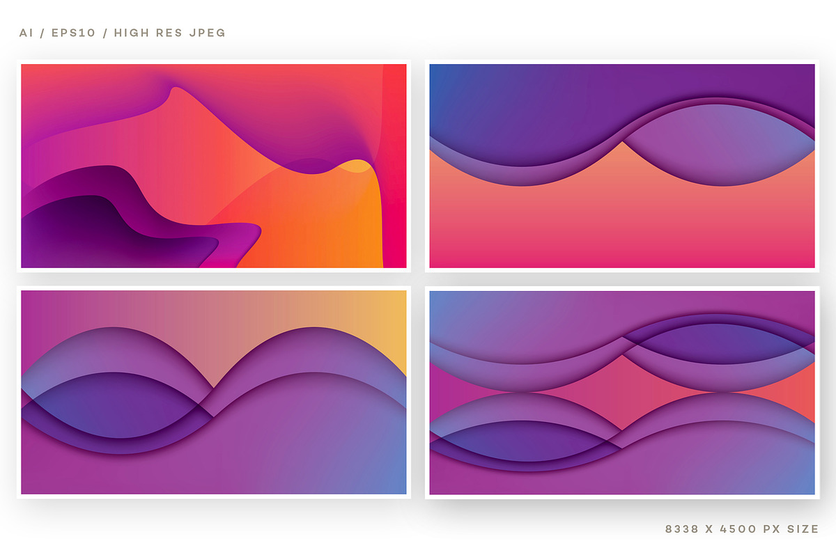 Landing Page Gradients, a Texture Graphic by Polar Vectors (Photo 8 of 12)