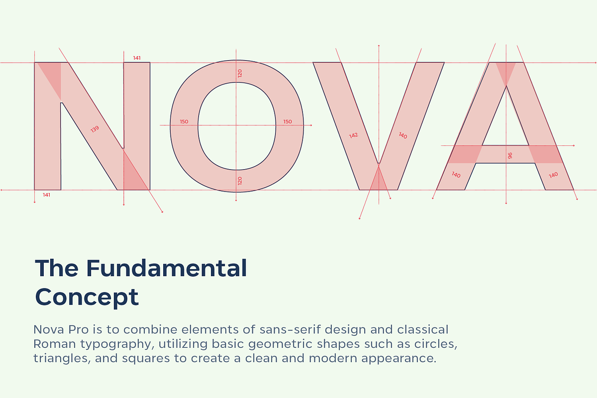 Nova Pro-Modern Sans Serif Font, a Sans Serif Font by xdCreative (Photo 5 of 13)