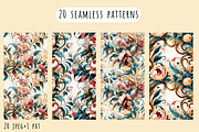 Royal Bouquet - Floral Patterns, a Pattern Graphic by Art Sproot (Thumbnail 4 of 12)