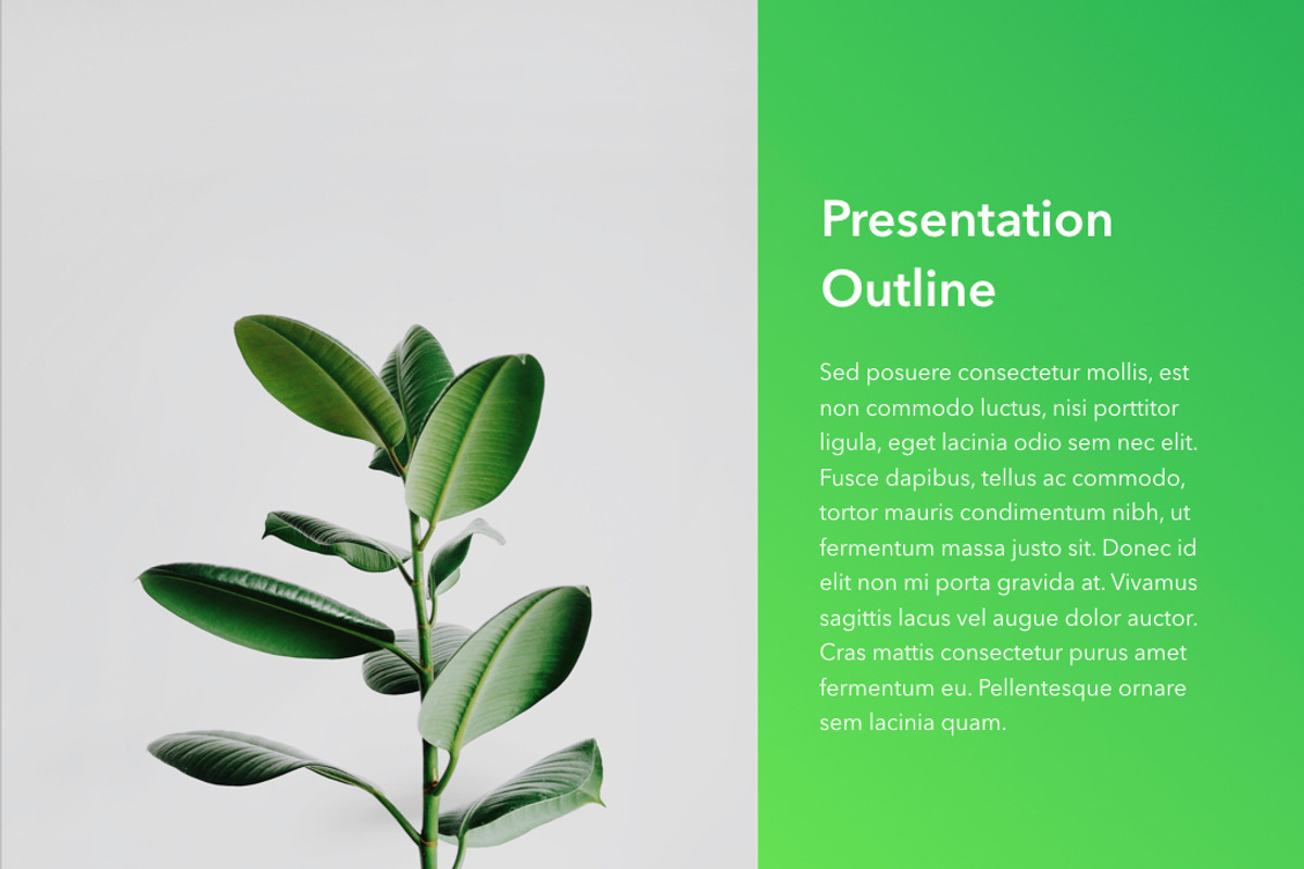 Act Natural PowerPoint Template, a Presentation Template by Jumsoft