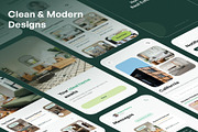 Homiq - Find Your Ideal Home Fast, an UI Kit Template by Creative Perspective (Thumbnail 5 of 6)