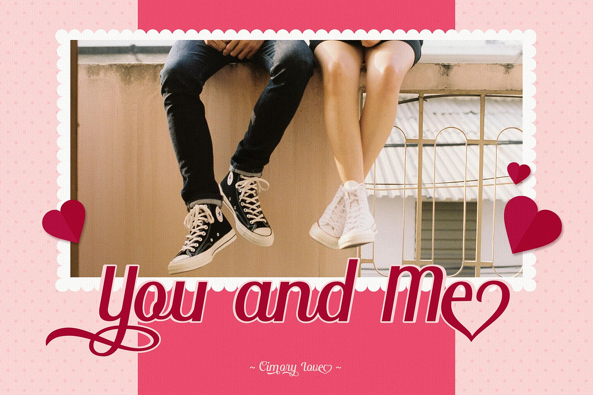 Cimory Love Typeface, a Script Font by alit design (Photo 13 of 15)