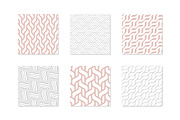 Rippled Seamless Patterns v.1, a Pattern Graphic by Curly_Pat (Thumbnail 6 of 8)