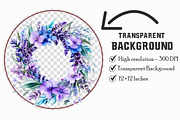 Watercolor Purple Easter Clipart Bun, an Illustration by Libby Wishes (Thumbnail 3 of 7)