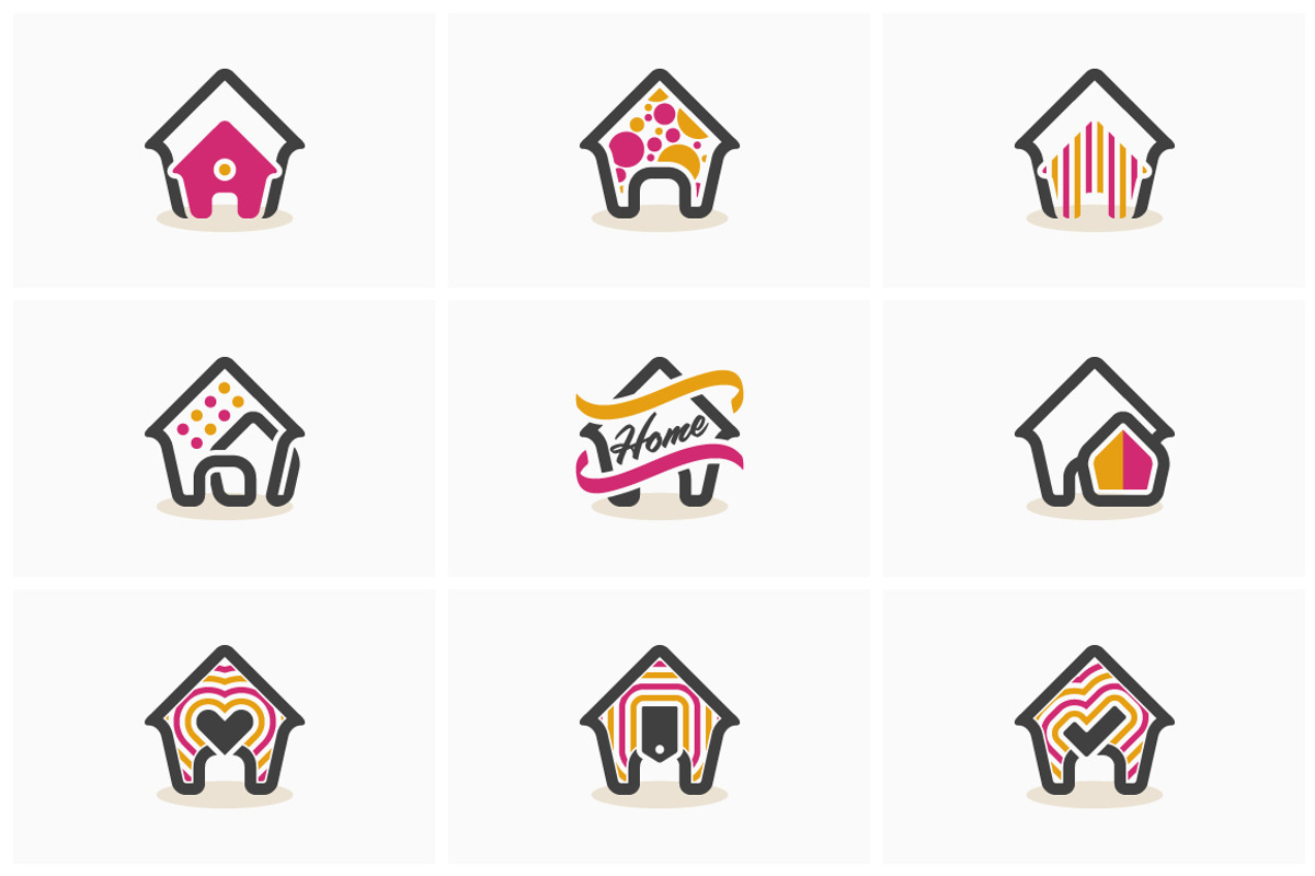 9 Vector Logo Elements - Bundle 08, a Branding & Logo Template by MAOV (Photo 2 of 14)