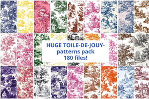 180 Chinoiserie Toile Seamless, a Pattern Graphic by mkStudioLab