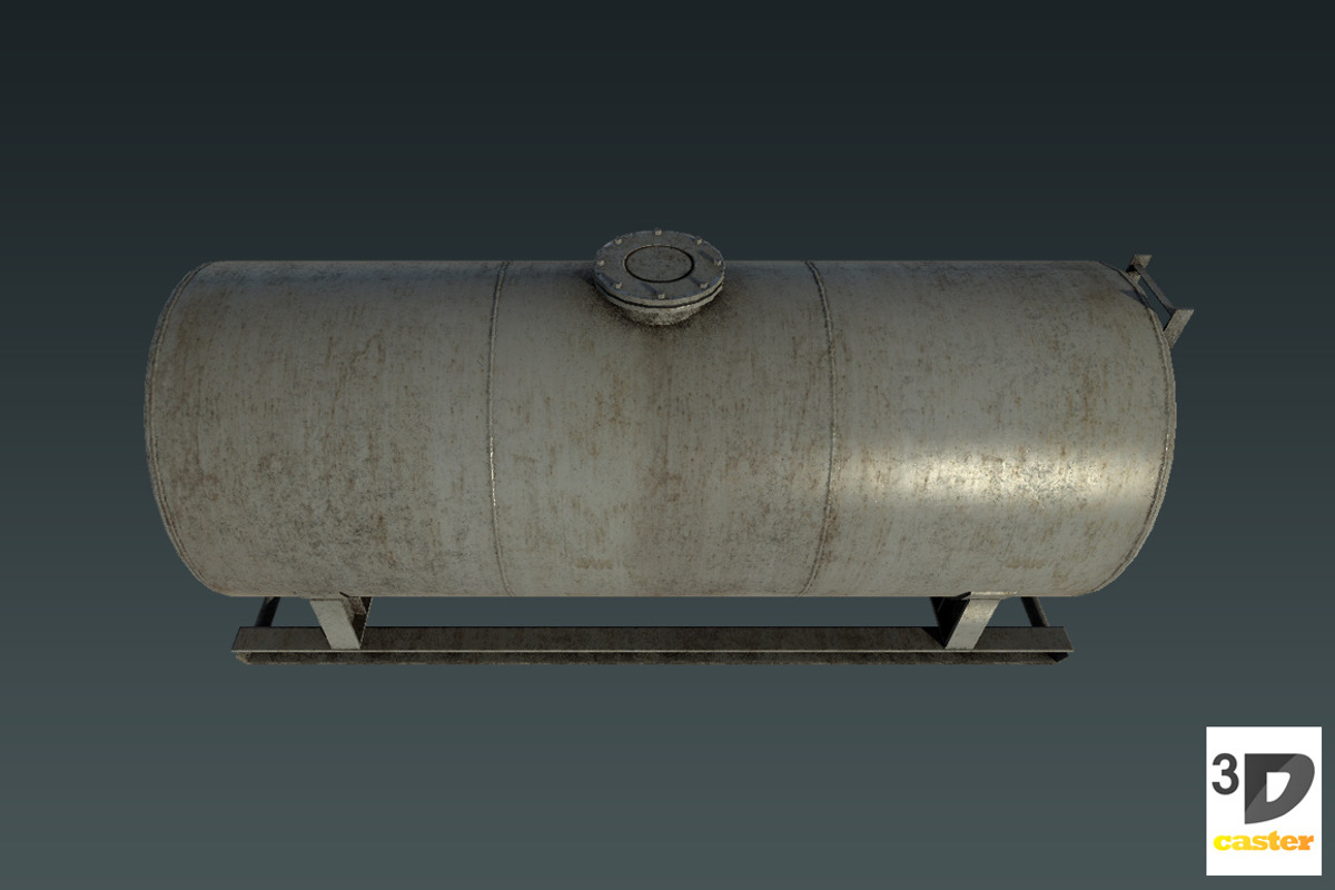 Water Storage Tank Big, an Object 3D Model by 3DCaster (Photo 4 of 5)