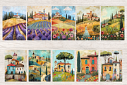 TUSCANY COUNTRYSIDE JUNK JOURNAL, a Decorative Illustration by Daring Digies (Thumbnail 3 of 9)