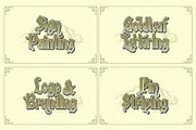Branlerst, a Blackletter Font by uncurve (Thumbnail 8 of 9)