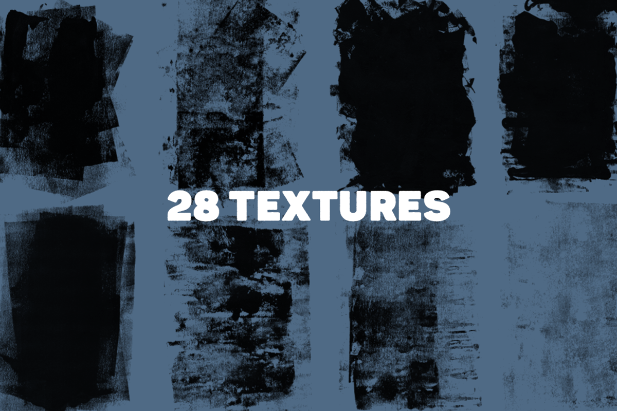 Ink Roller Texture BUNDLE, a Texture Graphic by Grant Beaudry (Photo 2 of 7)