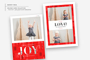 Berry Red | Christmas Card Bundle, a Card Template by The Modern Collective (Thumbnail 2 of 6)