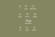Ugly Dave Bad Handwriting Font, a Sans Serif Font by TYPEHEIST (Thumbnail 3 of 12)