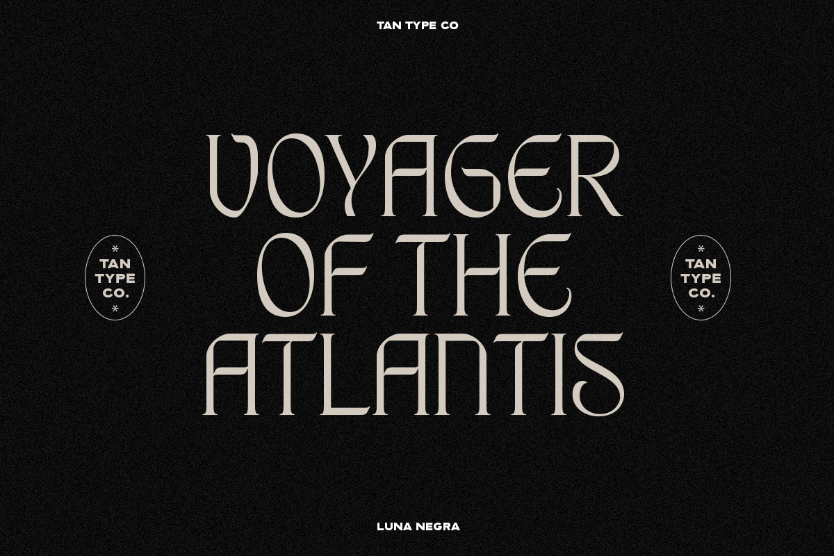 TAN - LUNA NEGRA, a Serif Font by TanType (Photo 14 of 16)