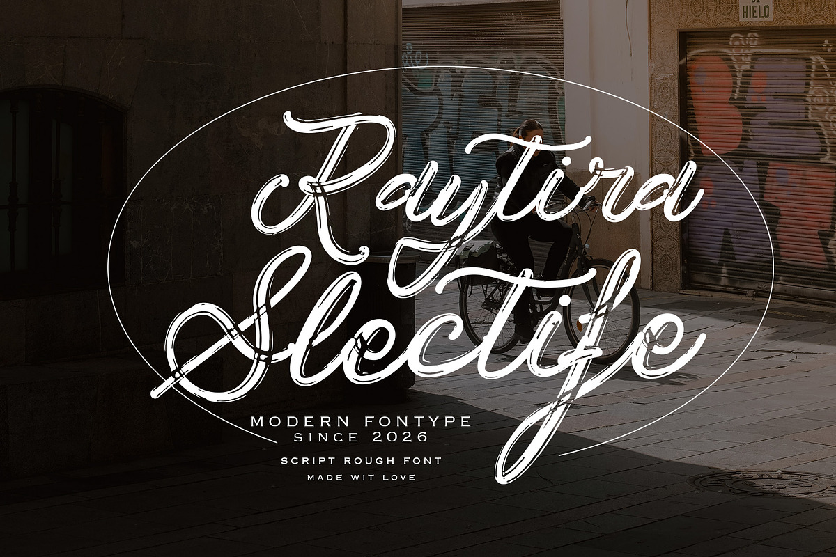 Slectife Raytira, a Handwritten Font by HaKi Studio (Photo 6 of 7)