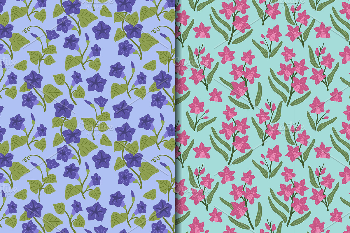Seasonal Botanical Seamless Pattern, a Pattern Graphic by CreativeChristiana (Photo 8 of 9)