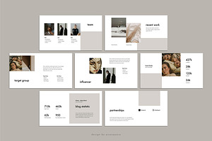 KARA - Media Kit Keynote Template