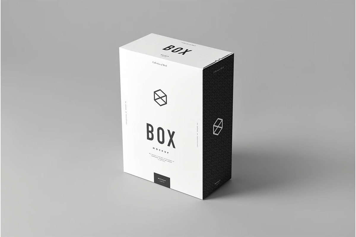 Box Mock-up, a Packaging Mockup by zippypixelstudio (Photo 7 of 7)
