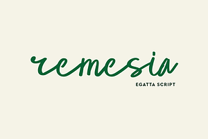 Egatta Script Font