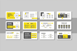 Business Marketing Plan Template, a Presentation Template by Pavel_design