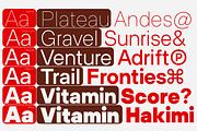 ZT Hakimi - 22 Fonts & Variable, a Sans Serif Font by zelow type (Thumbnail 12 of 16)