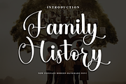 Family History, a Handwritten Font by InermediaSTUDIO (Thumbnail 1 of 8)