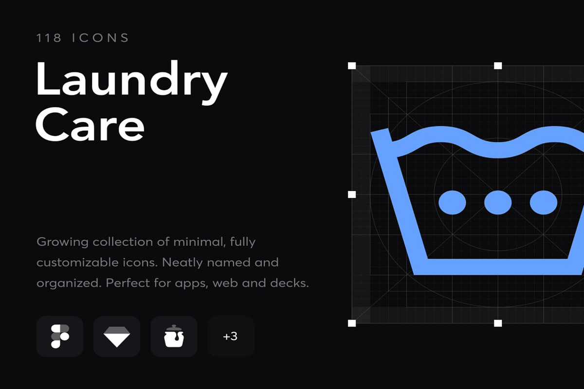 Laundry Care, a Solid Icon by Creative Perspective (Photo 1 of 6)