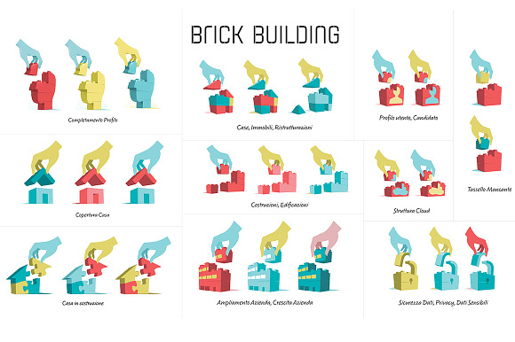 Brick Building Full Collection