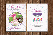 Birthday Party Invitation Card-V628, a Flyer Template by Template Shop (Thumbnail 1 of 4)