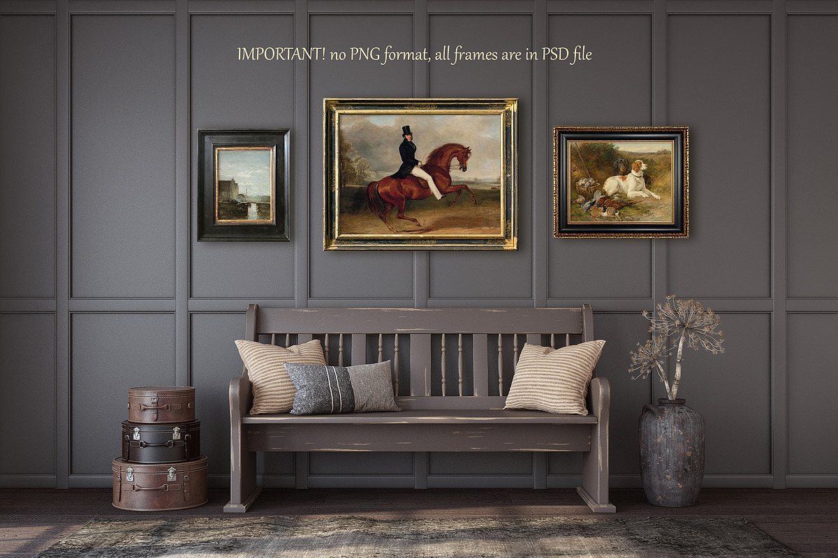 DARK ACADEMIA Frame Mockups, a Product Mockup by MyHomeMockups (Photo 10 of 11)