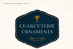 Charcuterie Ornaments