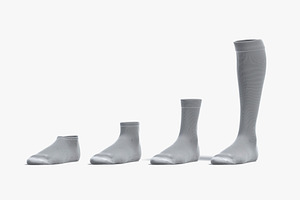 Single Socks Different 3D Model