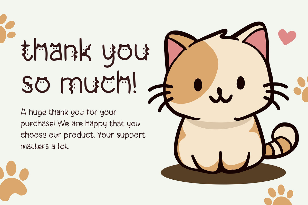 Other Cattie, a Script Font by Aisyah (Photo 2 of 4)