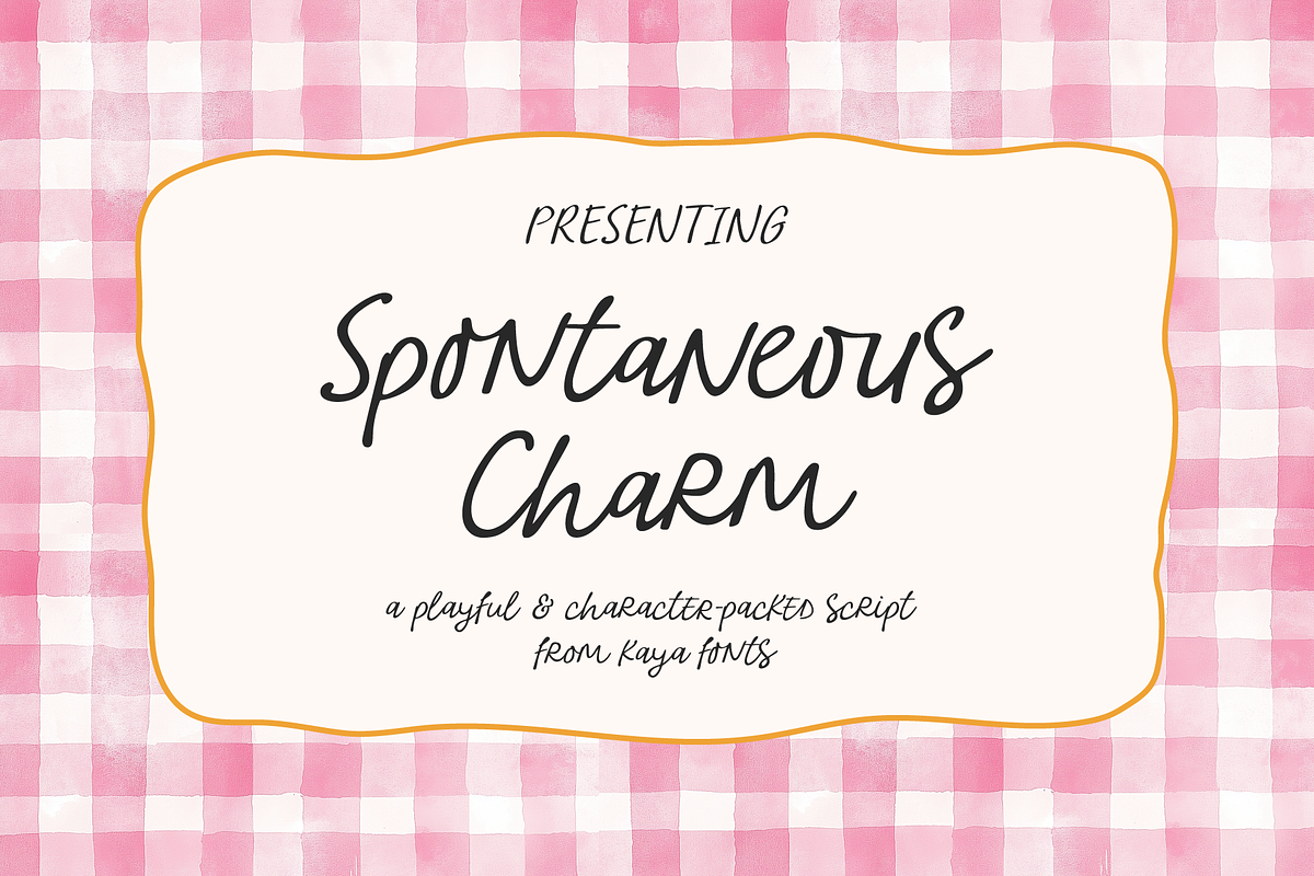 Handwritten Font Bundle - Charming, a Handwritten Font by Kaya Fonts (Photo 14 of 20)