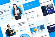 Jobsy - Job Finder Landing Page, an UI Kit Template by ENATIVE (Thumbnail 3 of 4)
